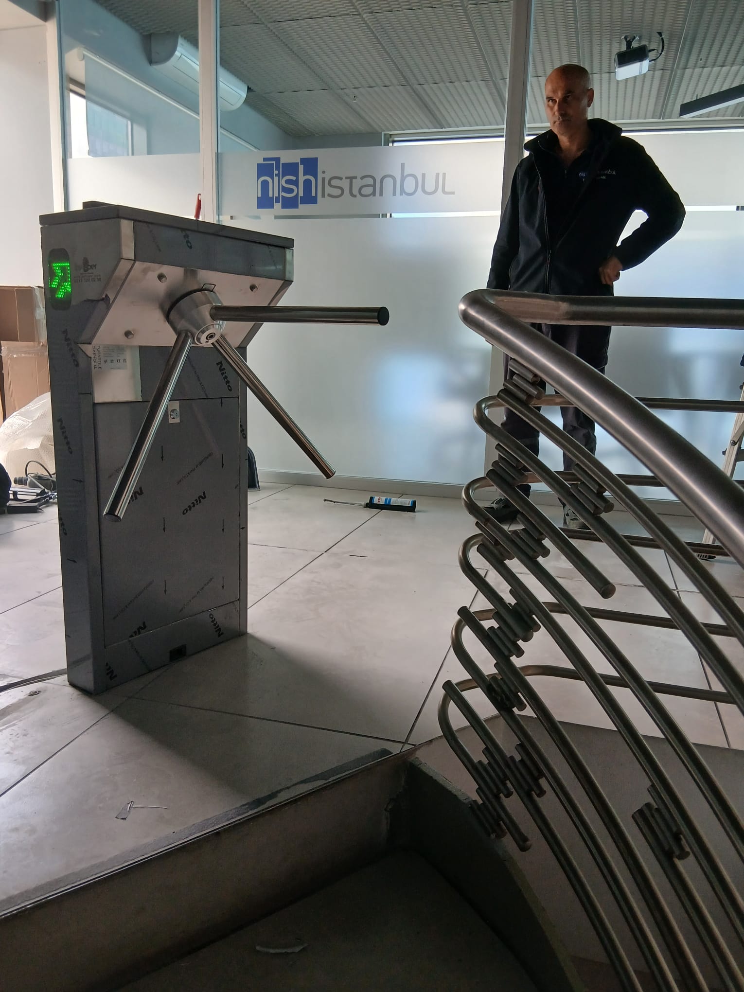 Nihs İstanbul Turnike ve Kartlı Geçiş Sistemi